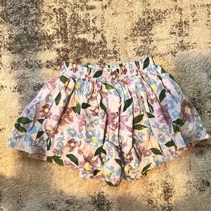Cute Floral Shorts 4T